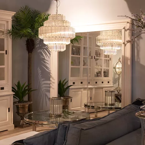 Payaa Deckenleuchte Castelli Small 62x62x83cm Klarglas (113850)