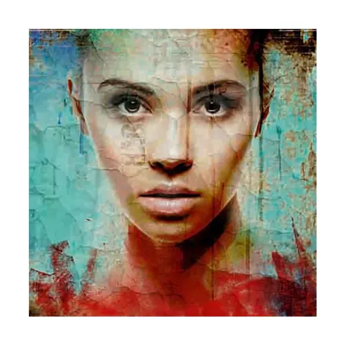 Hommage an die holländische Kunst 2 80x80x2cm