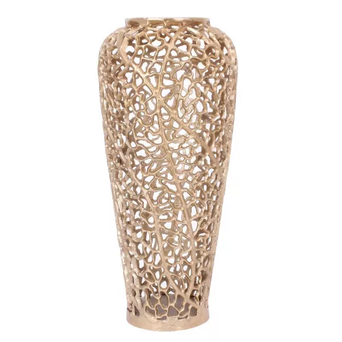 Vase Esperanza goldfarben 23x15x54cm