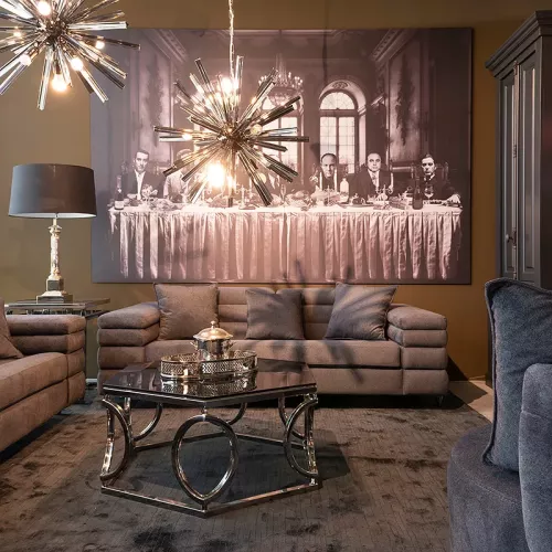 Payaa Deckenleuchte Tori 45x45x42cm Rauchglas (115300)