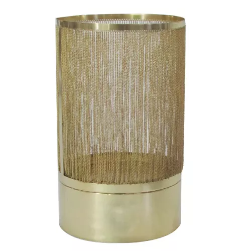 Laterne Maliah 29x26x44cm gold