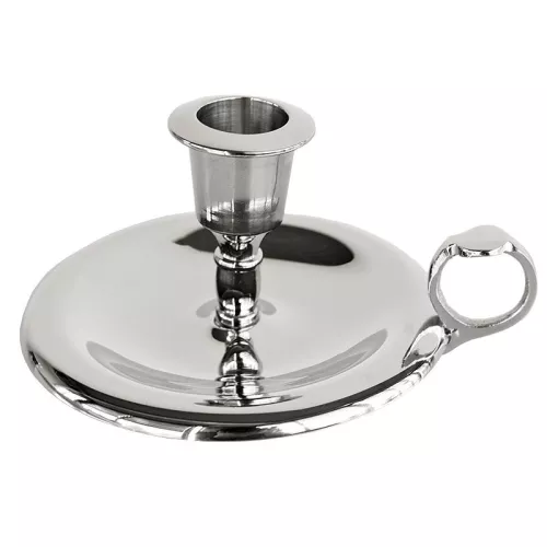 Kerzenständer 13x6x11cm mit silberfarbener Halterung