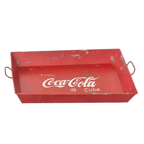 Coca-Cola-Tablett 42(48)x30(36) cm