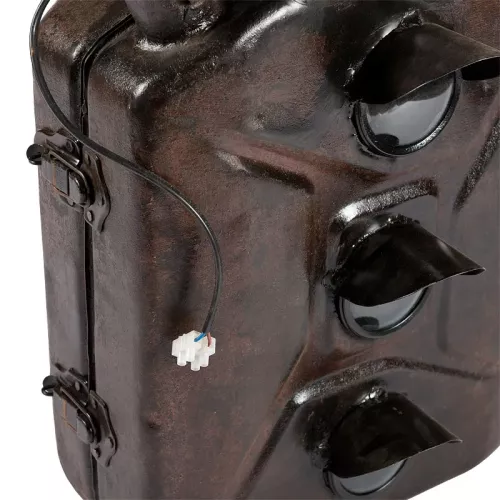 Payaa Lampenfassung 38x47x33cm Alte Armeedose (102273)