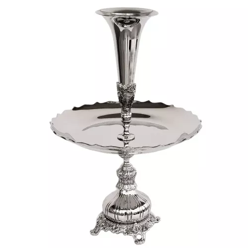 Obstständer 29x29x45cm mit Vase oben