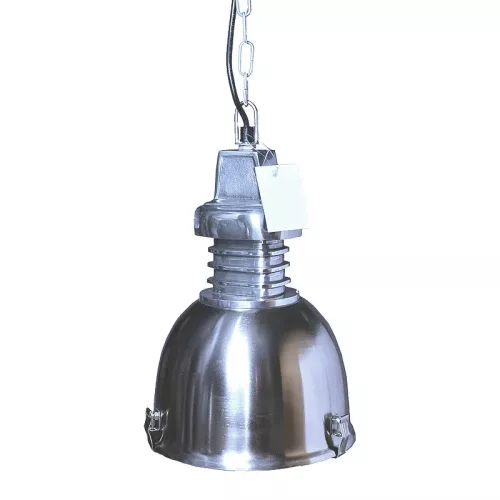 Hängelampe 22x22x34cm Vintage Silber Metall