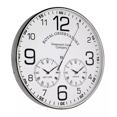 Wanduhr 46x5x46cm Kleine königliche Sternwarte