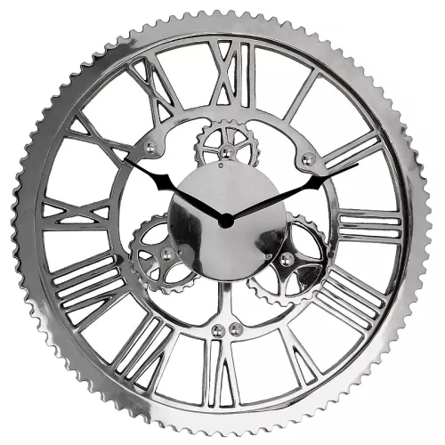 Wanduhr 61x4x61cm groß