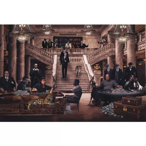 Gangsterparadies 180x120x2cm