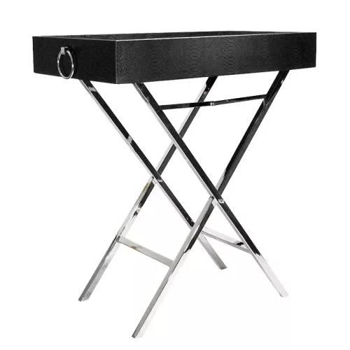 Tablett auf Fuß 93x44x70cm Rechteckig