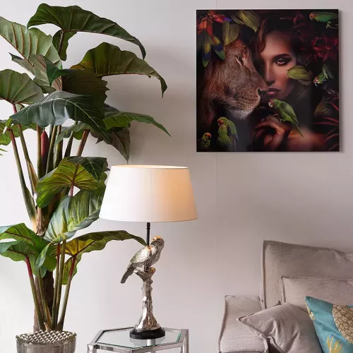 Payaa Tischlampe Papagei 28x16,5x47cm (111214)