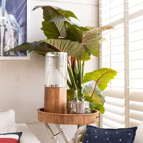 Payaa Hurricane Light Dante 24x24x68cm Holzsockel klein (104928)