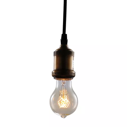 Glühbirne 6x6x11cm Draht E27