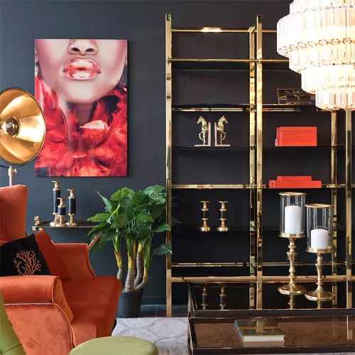 Payaa Dibond Afrikanische junge Frau 80x2x120cm (113154)