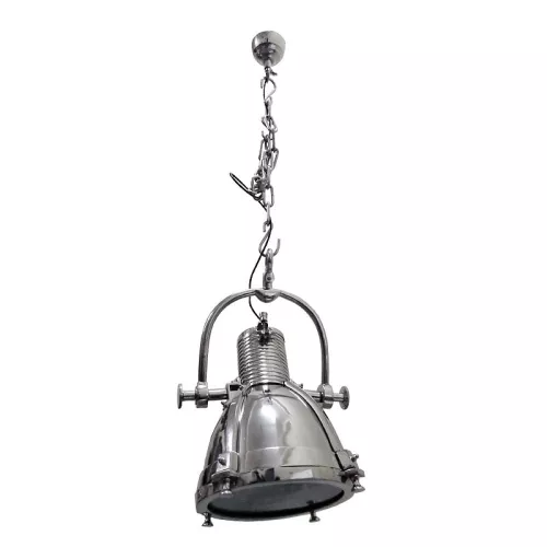 Hängelampe 40x34x57cm silberner Studio-Look