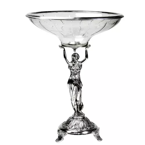 Schüssel auf Fuß 34x34x44cm