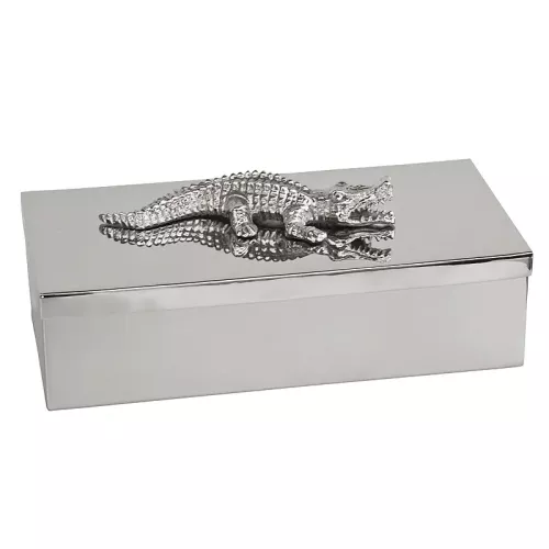Box 30x15x9cm mit Deckel Aligator